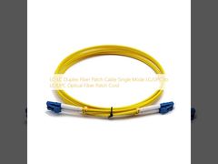 Kabel Patch Fiber Dupleks LC-LC Mode Tunggal LC/UPC ke LC/UPC Kabel Patch Fiber Optik