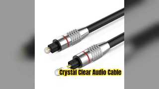 Kabel Toslink Emas Audio Jernih