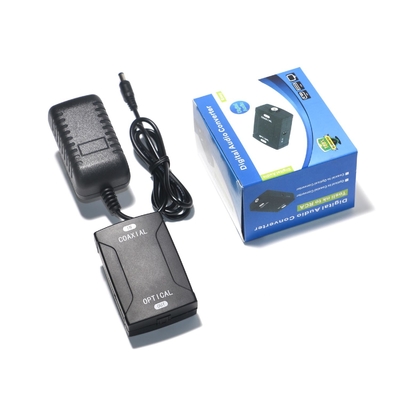 Konverter Serat Optik Koaksial Ke Konverter SPDIF Optik 1.4 Splitter 4K × 2K Mendukung 3D