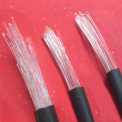 Factory Outlet POF 10mX 6mm Diameter Luar PVC PMMA Plastik Hitam Jaket Kabel Serat Optik Cahaya Untuk Cahaya Dekoratif
