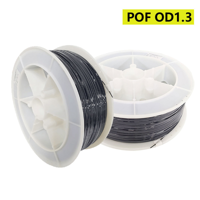 POF OD1.3 Om1 Om2 PMMA Fiber Optic Cable Coaxial Type Large Aperture Harga Pabrik Untuk Signal Trans/Docrating