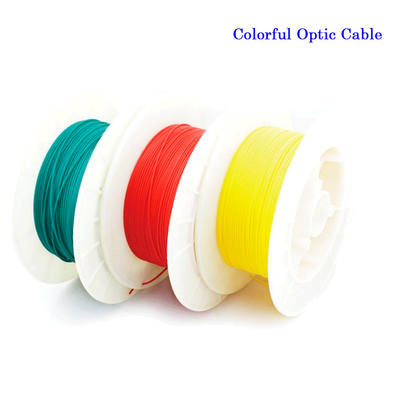 Beli Penuh Warna Plastik PMMA Kabel Serat Optik Tahan Api Poliolefin Terisolasi 5M/10M Untuk Mobil/Dekorasi Rumah online manufacture