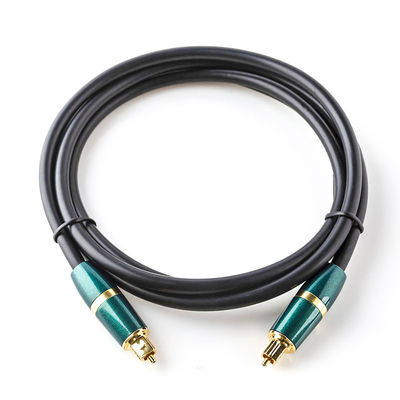 Beli Toslink Digital Optic Cable Konektor SPDIF Emas Berlapis PVC untuk Soundbar TV Player 3 Warna 1M online manufacture