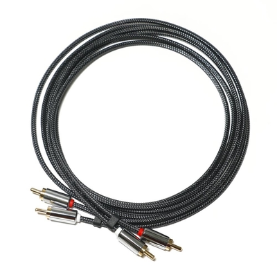 Beli RCA Premium Kualitas Digital Audio SPDIF 3.5mm rajutan Nilon Aluminium paduan Pria Pria Untuk VCD DVD TV Soundbar online manufacture