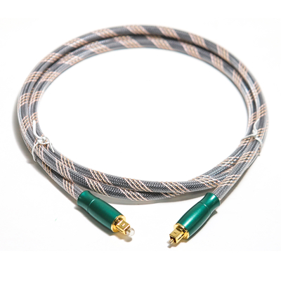 Beli Toslink Kabel Digital Optik Rajutan Tali Berlapis Emas 4K Connecotr Kualitas Suara Tinggi HI FI 1.2M 2M Untuk Amplifier online manufacture