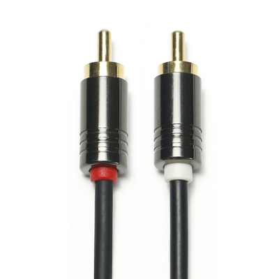 Beli RCA Kabel Audio Digital 3.5MM PVC Berlapis Hitam Paduan Aluminium ShellQuality Untuk Soundbar 0.5M Konektor Untuk Mini Soundbar online manufacture