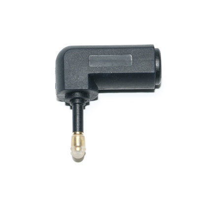 Beli Toslink Optical 90 Derajat Sudut Kanan Kabel Audio Adaptor Ekstensi Konverter Audio Stereo 360 Berputar online manufacture