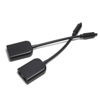 Beli Digital Toslink Fiber Optical Splitter 1 in 2 Out Audio Adapter Cable Signal Enhancement online manufacture