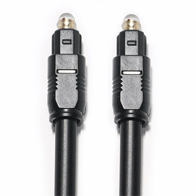 Kualitas  Optical Digital Audio Cable OD4.0 Male To Male Toslink Cable For Home Theater, Sound Bar, TV & More 1.2M 2.4M 3M More pabrik