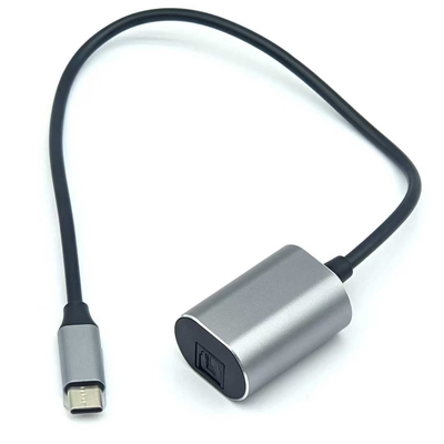 Beli TOSLINK Kabel Audio Optik Wanita dengan Konektor Pria USB-C untuk Speaker Soundbar Ideal untuk pengaturan hiburan profesional atau pribadi online manufacture