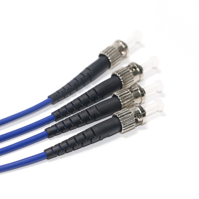 LC FC Kabel Patch Optik OM3 2.0-3.0mm Untuk Kamera Pengawas Kabel Ruang Komputer Dalam Ruangan 3M 5M 8M 10M