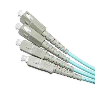 FC Fiber Optic Patch Cord OM3 Diameter Luar 2.0-3.0mm Untuk Kamera Pengawas Komputer Indoor WLAN LAN