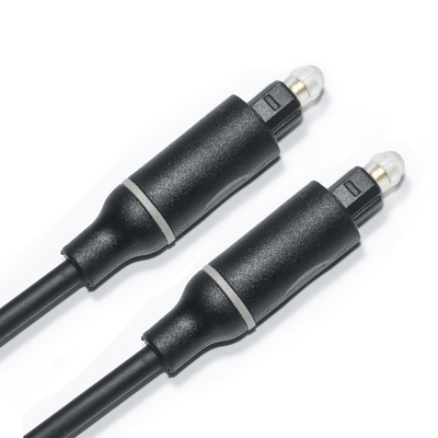 1.5M - 5M Toslink Kabel Digital OD4.0 Konektor Plastik Hitam Untuk Soundbar CD Home Theater