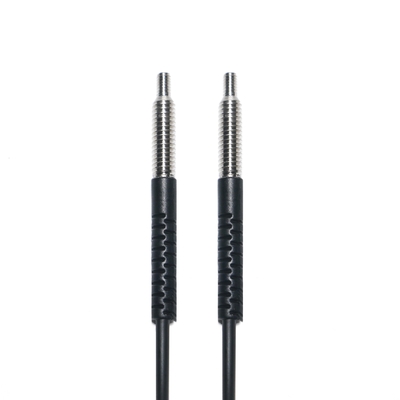 Sensor Serat Optik Tahan Korosi Konektor Ganda Konektor Seri M3 M4 0.8mm