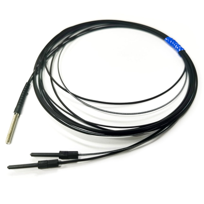 Sensor Serat Optik Refleksi Difus Antena Konektor Seri M3/M4/M5 0.8mm 1m
