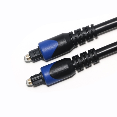 TOSLINK Optical Audio Kabel Digital OD6.0 Konektor ABS Berlapis Emas Port Untuk Home Theater Soundbar Pemutar CD 1M