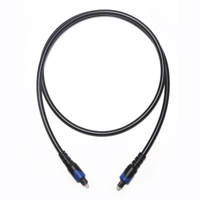 TOSLINK Optical Audio Kabel Digital OD6.0 Konektor ABS Berlapis Emas Port Untuk Home Theater Soundbar Pemutar CD 1M