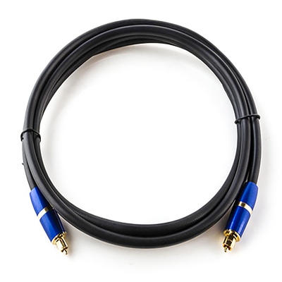 Toslink Digital Optic Cable Konektor SPDIF Emas Berlapis PVC untuk Soundbar TV Player 3 Warna 1M