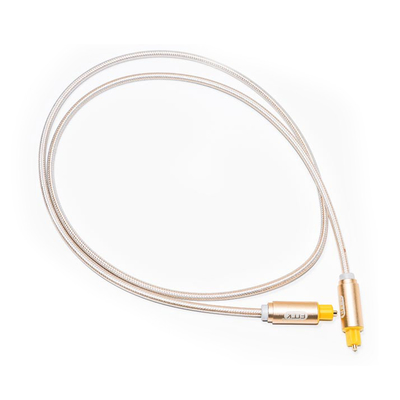 Toslink Rajutan Rope Dengan Disepuh Frosted Metal Shell OD4.0 Plug Untuk Speaker Mobil Kabel Digital Soundbar