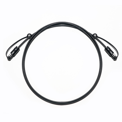 Factory Outlet Toslink Optic Audio Cable PMMA Black PVC Dengan Dust Cap ekstra tipis untuk Soundbar