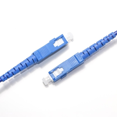 Factory Outlet Kabel jalur serat optik Model Tunggal Core OD2.0 SC Socket 2/2 untuk peralatan uji Kamera Minitor
