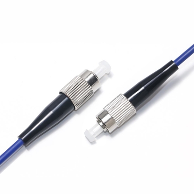 Kabel Patch Serat Optik Mode Tunggal Inti Biru FC 1/1 OM3 Untuk Peralatan Uji LAN WLAN
