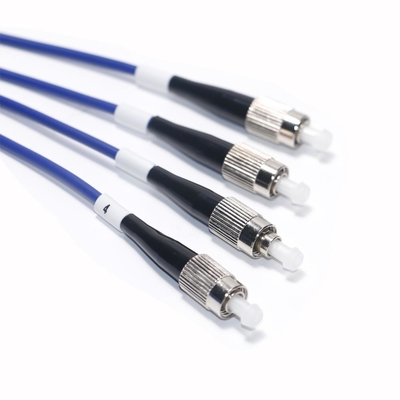 Kabel Patch Serat Optik FC-ST OM3 4Mode 4Core Wire OD 2.0/3.0mm Untuk Kamera Pengawas Konektor Komputer Dalam Ruangan