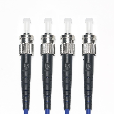 Kabel Patch Serat Optik FC-ST OM3 4Mode 4Core Wire OD 2.0/3.0mm Untuk Kamera Pengawas Konektor Komputer Dalam Ruangan