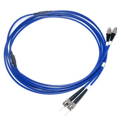 Factory Outlet ST 2/2 Single-Mode-Core Fiber Optic Patch Cord untuk komunikasi komputer minitor LAN WLAN