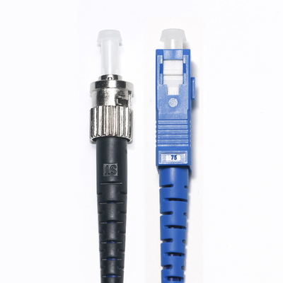 ST FC Dual-Core Dual-Mode Fiber Optic Patch Cord untuk Jaringan Koneksi LAN WLAN