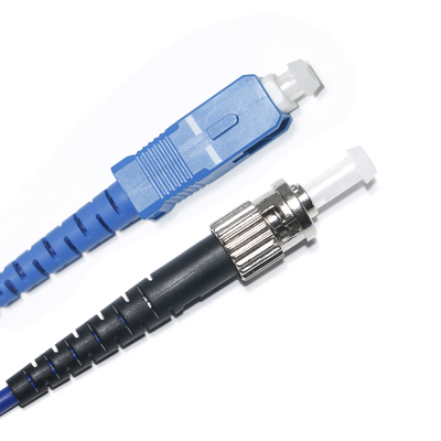 ST FC Dual-Core Dual-Mode Fiber Optic Patch Cord untuk Jaringan Koneksi LAN WLAN