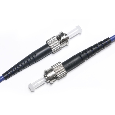 Kabel Patch Serat Optik ST Dual-Core Dual-Mode 1/1 untuk Jaringan Koneksi LAN WLAN