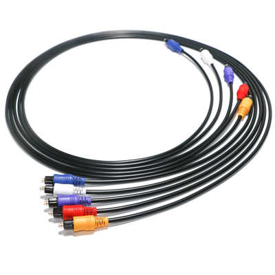 Kabel RCA Optik Kabel Audio Digital Konektor Plastik 5 Warna 1,5m - 5m Untuk DVD CD Player
