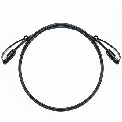 Factory Outlet Toslink Black PVC OD4.0mm 2.2mm Core Fiber Digital Cable Untuk Mini Player CD Soundbar