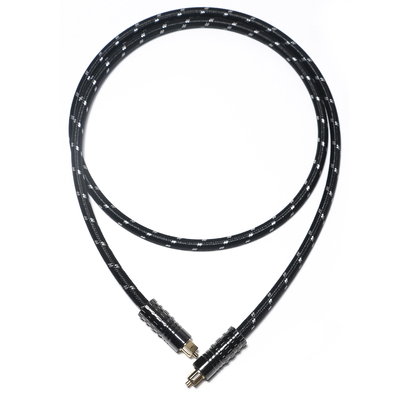 Toslink Digital Kabel Audio Optik OD5.0 Rajutan Tali Berlapis dengan Shell Bertekstur Hitam untuk Amplifier Soundbar 1.5M 3M 5M