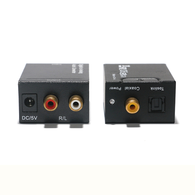 Factory Outlet Serat Optik Digital Ke Analog 3.5mm Toslink/SPDIF Konverter Audio DTA10