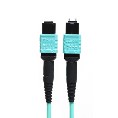 Factory Outlet MTP/MPO Optical Patch Chord Biru OM3 Duplex GR-1435-Core Untuk WLAN Net