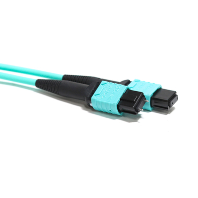 Factory Outlet MTP/MPO Optical Patch Chord Biru OM3 Duplex GR-1435-Core Untuk WLAN Net