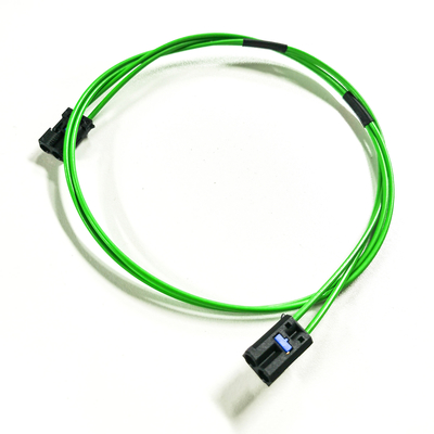 22cm Fiber Most Optic Loop Bypass Olive Green Cable Female Adapter Untuk BGM Mercedes