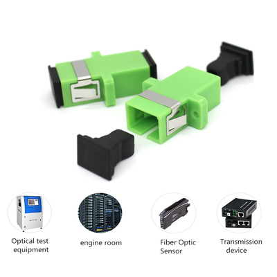 Adaptor Konektor Serat Optik SC SC/UPC SM Flange Singlemode Simplex SC-SC APC Coupler