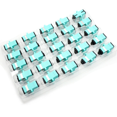 Adaptor Konektor Serat Optik SC SC/UPC SM Flange Singlemode Simplex SC-SC APC Coupler