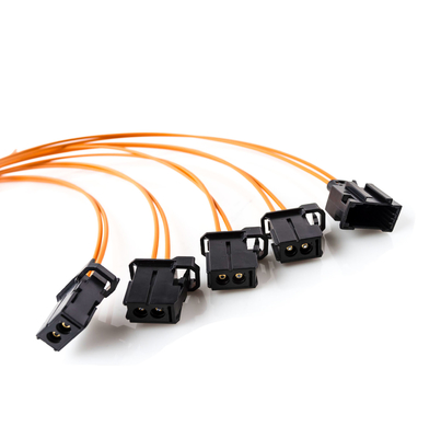 Oranye PALING Fiber Optic Loop Bypass Female Adapter Untuk Mercedes BGM