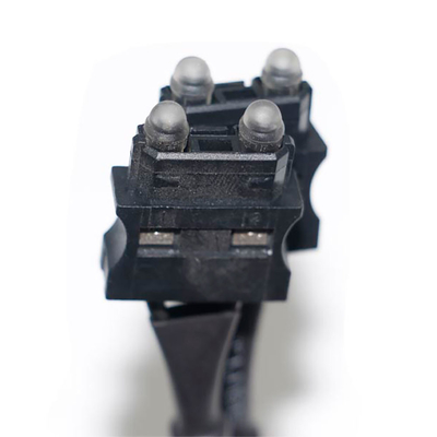 180dB / Km Servo Kabel Serat Optik Kabel OD4.0 Hitam Untuk Uji Peralatan, Konektor Mesin Sistem Servo