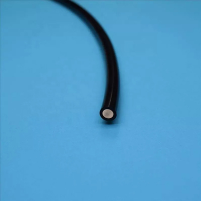 Factory Outlet POF 10mX 6mm Diameter Luar PVC PMMA Plastik Hitam Jaket Kabel Serat Optik Cahaya Untuk Cahaya Dekoratif