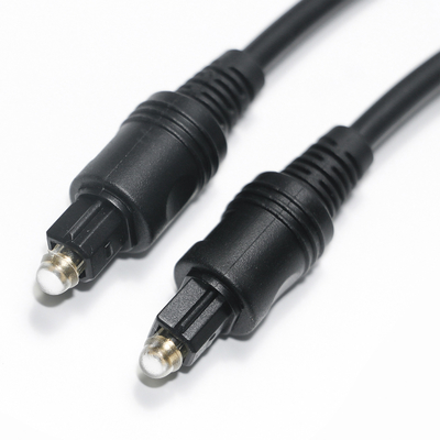 [Factory Outlet] Toslink Kabel Digital Optik Audio Hitam Kabel OD4.0 PVC untuk TV Sound Bar AV Receiver Konsol Permainan