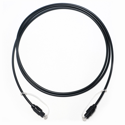 Factory Outlet Kabel Audio Digital Berlapis PVC Toslink OD 4.0 1.2M Untuk Penguat DVD