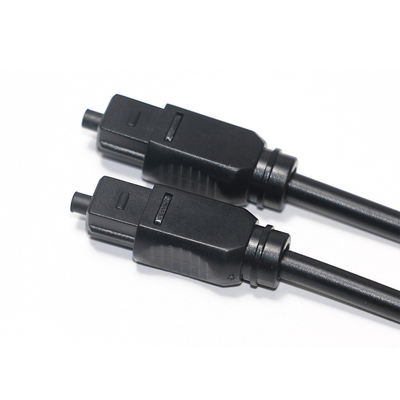 Factory Outlet Kabel Audio Digital Berlapis PVC Toslink OD 4.0 1.2M Untuk Penguat DVD