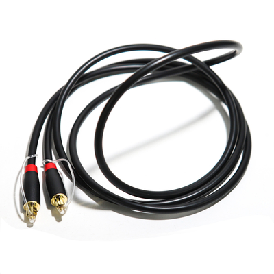 Kualitas Tinggi Harga Pabrik 24K Digital Optical Audio Toslink Cable ABS Plated Gold Ject 1.5M