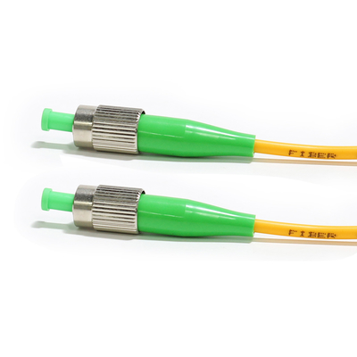 Fiber Optic Patch Cord 3.0MM Single Mode Yellow Port Untuk Jaringan LAN WLAN 2M 3M