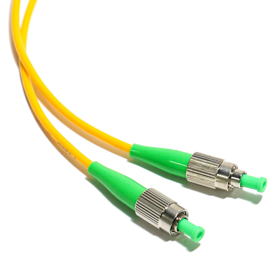 Fiber Optic Patch Cord 3.0MM Single Mode Yellow Port Untuk Jaringan LAN WLAN 2M 3M